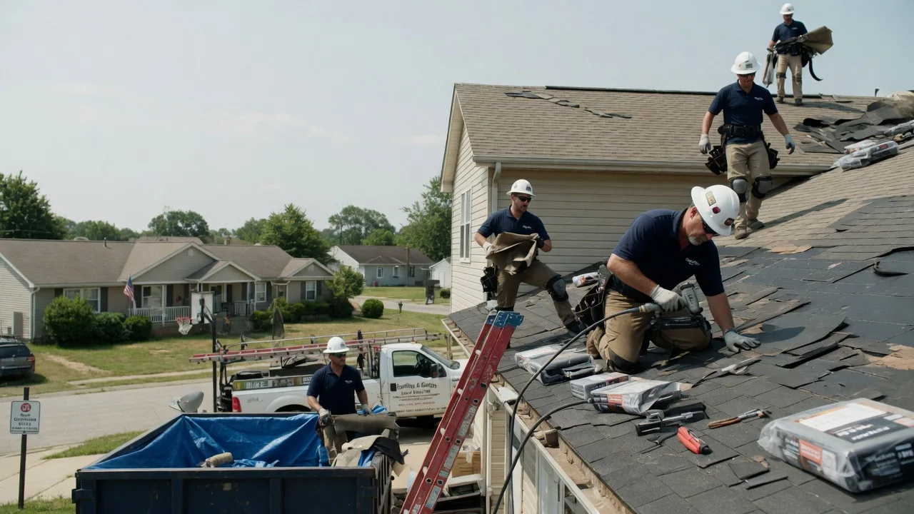 Roof Replacement in East Saint Louis, IL near me